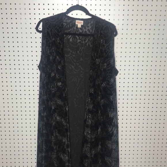 LuLaRoe Elegant Joy - Black Velvet - Picture 1 of 2
